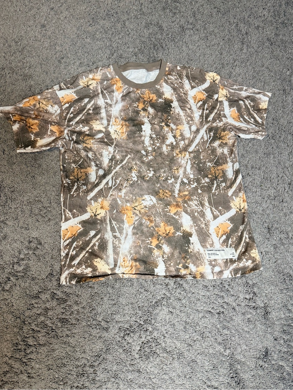 Comfrt Camo Tee - OVERSIZED